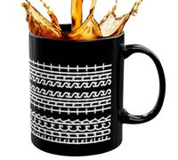 Fuck This Shit Hidden Message Cup, Funny F*Ck This Shit Hidden Message Coffee Mug, Gift for Work Bestie, Coffee Lover Mug, Funny Office Gift for Coworkers & Friend (White)