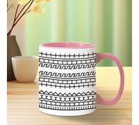 Fuck This Shit Mug, 20oz Novelty Coffee Cup with Secret Inscription, Novelty Creativity Funny Ceramic Coffee Lover Present, Unique Humor Adult Drink Cup for Work Bestie Friend Coworker (Pink_10oz)
