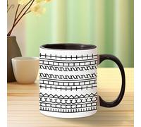 Fuck This Shit Mug, 20oz Novelty Coffee Cup with Secret Inscription, Novelty Creativity Funny Ceramic Coffee Lover Present, Unique Humor Adult Drink Cup for Work Bestie Friend Coworker (Black_10oz)