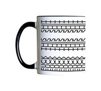 Fuck This Shit Mug Hidden Message Funny Coffee Mug, Novelty Mug Creativity Funny Ceramic Coffee Lover Gift Hidden Tea Cup Unique Humor Adult Drink Cup for Work Bestie Gifts Friend Coworker (Black)
