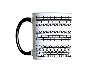 Fuck This Shit Mug, Hidden Tea Cup, 10oz Hidden Message Coffee Mug, Novelty Creativity Funny Ceramic Coffee Lover Gift, Unique Humor Adult Drink Cup for Work Bestie,Friend,Coworker (02_ Black)