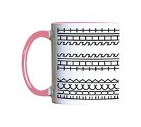 Fuck This Shit Mug, Novelty Creativity Funny Ceramic Coffee Mug Funny Gift Idea Cup Tea Coffee 11oz Mug Suitable Gifts for Work Bestie Friends and Colleagues (Pink)