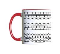 Fuck This Shit Mug, Novelty Creativity Funny Ceramic Coffee Mug, Funny Gift Idea Cup Tea Coffee, Suitable Gifts for Work Bestie, Friends and Colleagues (Red)