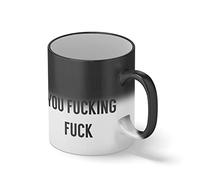 Fuck You Fucking Fuck Inspired Samantha Chaitanya Divorce Black Magic Coffee Mug