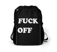 Fuck1 OFF Gym Bag with Shoe Compartment 30L Backpack