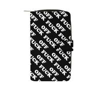 Fuck1 Off Womens Wallet Purses Coin Pouch RFID Wallets for Card Holder Money Organiser Bag