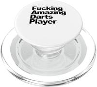 Fucking Amazing Darts Player PopSockets PopGrip for MagSafe