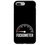 Fuckometer Funny Sarcastic Meter Running On Empty Case for iPhone 7 Plus/8 Plus