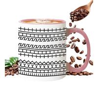 Fucks This Shit Coffee Mug, 350ML Hidden Message Mug, Ceramic Milk M-UG, Novelty Creativity Funny Tea M-UG, Uniques Humor Adult Drink Cup for Kitchen Home, Gift for Coworkers and Work B-esties