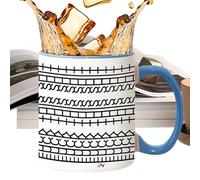 Fucks This Shit Coffee Mug, 350ML Hidden Message Mug, Ceramic Milk M-UG, Novelty Creativity Funny Tea M-UG, Uniques Humor Adult Drink Cup for Kitchen Home, Gift for Coworkers and Work B-esties