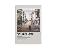 Fucoming CAST NO SHADOW - OASIS Vintage Poster, Canvas Hanging Print Paint Art Aesthetic Posters for Bedroom Living Room Wall Decor 16x24inch(40x60cm)