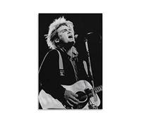 Fucoming Mike Peters_(Musician) Vintage Poster, Canvas Hanging Print Paint Art Aesthetic Posters for Bedroom Living Room Wall Decor 12x18inch(30x45cm)