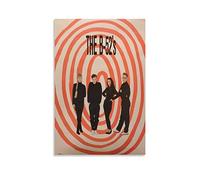 Fucoming The B-52's Band (9) Vintage Poster, Canvas Hanging Print Paint Art Aesthetic Posters for Bedroom Living Room Wall Decor 20x30inch(50x75cm)