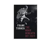Fucoming The Road Beneath My Feet - Frank Turner Vintage Poster, Canvas Hanging Print Paint Art Aesthetic Posters for Bedroom Living Room Wall Decor 16x24inch(40x60cm)