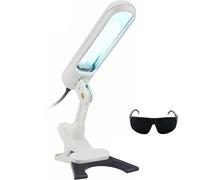 Fucxeoy Skin Phototherapy Lamp, 311NM Narrow Spectrum UV Phototherapy Lamp, Irradiation Area: 48 C㎡, Portable UV Phototherapy Lamp, for Home Use for Skin, Body and Scalp