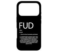 FUD Definition Fear Mixed With Doubt and Uncertainty FUD Case for iPhone 17 Pro