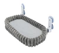 Fudajo Cat Window Hammock 30 x 60 cm Light Grey, Hammock up to 10 kg, Cat Bed Space-Saving Window Perch with Suction Cups