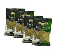 Fudco Bay Leaves | 50G | Bay leaf Dry Leaves | Tej Patta Dried | Ideal for Flavorful Curries And Biryani | Indian Origin | Each 50G | Pack of 4