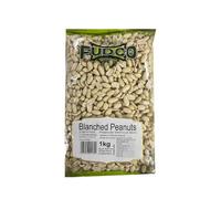 Fudco Blanched Peanuts 1KG Peanuts Without Skin Product Of India Pack Of 1
