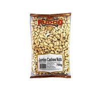 Fudco Jumbo Cashew Nuts | 700g | Cashew Nuts | Healthy Nuts | High Fibre | High Protein | Perfect for Snacking
