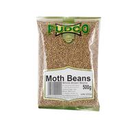 Fudco's Moth Beans 500G Whole Brown Beans Product Of India Pack Of 1