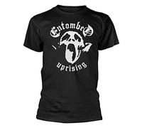 fude Entombed Uprising T Shirt L Black