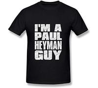 fude Men's Im Paul Heyman Guy T Shirt Black XL