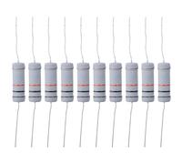 Fudeshe 10K Ohm Resistor,5W 5% Tolerance Metal Oxide Film Resistors,Shaft Lead Wide Application for DIY Electronic Projects and Experiments(10pcs)