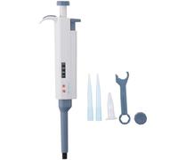 Fudeshe Adjustable Lab Pipettors,MicroPipette, Single-Channel Pipettor,Adjustable Variable Volume Pipettes,100-1000ul
