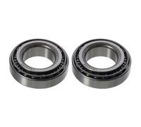 Fudeshe Wheel Tapered Bearings 2pcs Tapered Roller Bearing,Durable Chrome Steel Cone and Cup Set(LM48548/LM48510)