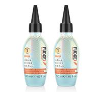 FUDGE Aqua Shine Lightweight Hair Styling Heat Protection Hair Serum 50ml Double in Clear Fudge Clear