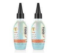 Fudge DOUBLE Aqua Shine Lightweight Hair Styling Heat Protection Hair Serum 50ml