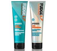 Fudge DUO Xpander Hair-Thickening Volumising Gelée Shampoo 250ml and Densifying Conditioner 250ml