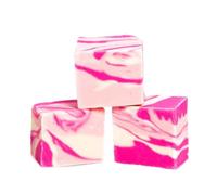 Fudge Factory Pink Gin Fudge | 2kg Bulk Bag | Luxury Hand Cut Creamy Slices