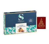 Fudge Gift Set - Assorted All-Butter Fudge Gift Box | Clotted Cream, Sea Salt & Chocolate Flavours | Festive Gift for Christmas & Special Occasions