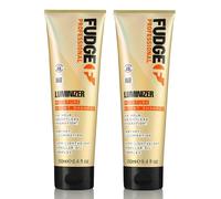 Fudge Luminizer Moisture-Boosting Shine-Enhancing Strengthening Shampoo 250ml Double