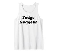 Fudge Nuggets, Funny Cursing Kids Safe Swear Curse Bad Word Tank Top