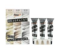 Fudge Professional Headpaint High Lift Trio Kit 60ml 12.13 Ultra Light Cool Champagne + 60ml 12.23 Ultra Light Rose Gold + 60ml 12.12 Ultra Light Pearl Violet