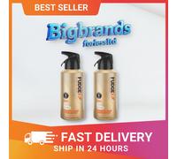 Fudge Professional Styling Hed Shine Spray Dry Oil Mist 144ml-2 Pack RRP £30