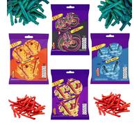 Fuego,Dragon Sweet Chilli,Volcano Seasoned Chilli and Cheese,Blue Heat Seasoned Chilli and Lime Flavoured Corn Snacks 55g (4 x Mixed Chips Bags)