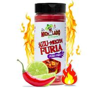 Fuego Powder Dust, Sr. Michelado Hot Chilli Lime 285g. Perfect For Potato Chips, Wing Seasoning, Popcorn, Corn, Fruit. And Chamoy Pickle Kit. Polvo De Fuego, Tiktok Trend Items Set Includes Sticker By