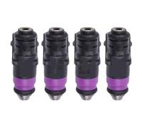Fuel Addition Injector Fuel Injector Injection Nozzle for Megane Replacement Petrol 8200505191 8200132259 H132259 Injector Nozzle(Black 4pieces)
