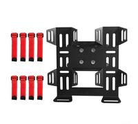 Fuel Bottle Holder And Fire Extinguisher Mount For BMW For R1200GS LC For R1200GS Adventure R1250GS Top Boxes And Side Case Systems,Easy to install(Black)