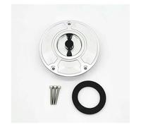 Fuel Cap For CBR 600RR CBR600RR CBR 600 RR CBR600 RR 2003-2016 Motorcycle Quick Release Cover Gas Fuel Tank Cap(Sliver Black)