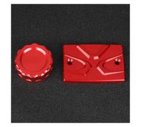 Fuel Cap For FZ6 FZ6N FZ6S R FZ8 FZ1 TDM 900 XT1200Z XJR FJR 1300 Motorcycle Rear Brake Fluid Reservoir Cap Oil Cup(1 Set Red)