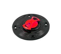 Fuel Cap For GSXR1300 GSX1300R For Hayabusa GSX600F GS600F GSF1200 For Bandit Motorcycle CNC Fuel Tank Cap Petrol Cover(RED)