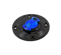 Fuel Cap For GSXR1300 GSX1300R For Hayabusa GSX600F GS600F GSF1200 For Bandit Motorcycle CNC Fuel Tank Cap Petrol Cover(Bl-ue)