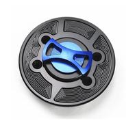 Fuel Cap For S1000RR S1000R 1000R HP2 SPORT CNC Bow-tie Gas Fuel Tank Cap Cover(Bl-ue)