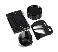Fuel Cap Motorcycle Front Rear Brake Fluid Reservoir Cap Oil Filler Cap For XSR700 XSR 700 2015-2023 2024 XSR900 XSR 900 2015-2020(Black)