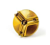 Fuel Cap Motorcycle Front Rear Brake Fluid Reservoir Oil Filler Cap For For Vulcan S 650 VN650 Z900 Z650 Z800 For Ninja 650 For 650(O-Gold)